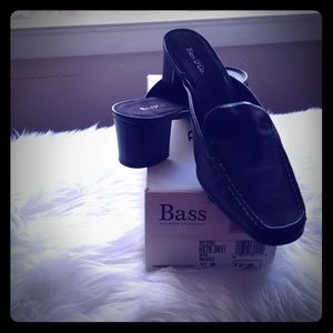 Two pair of GH Bass dress shoes.